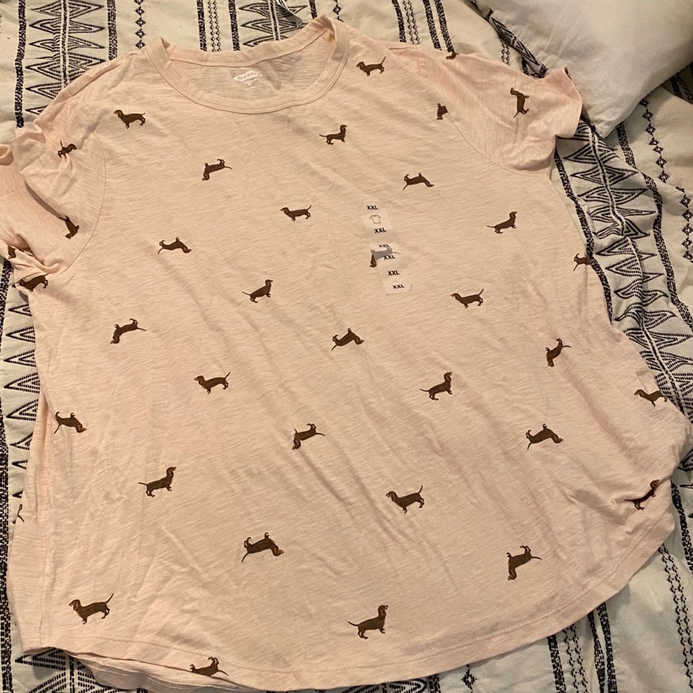 NWT dachshund XXL tee